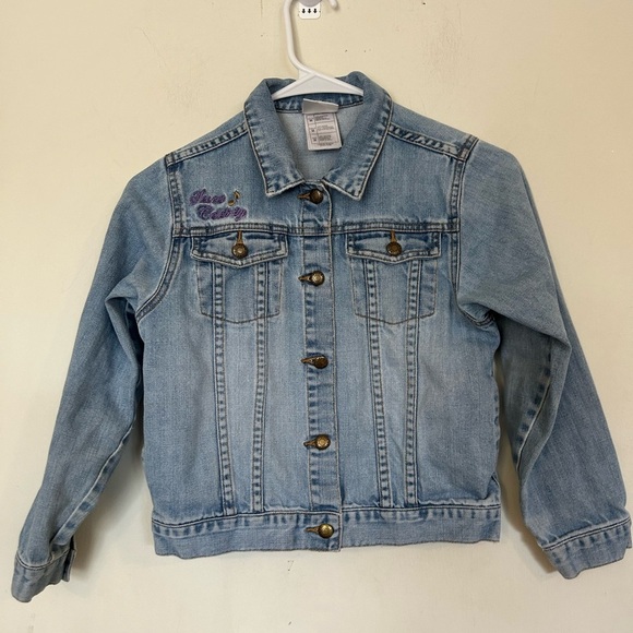 Vintage Disney Secret Celebrity
Hannah Montana denim jacket Guitar Embroidery - Picture 3 of 10